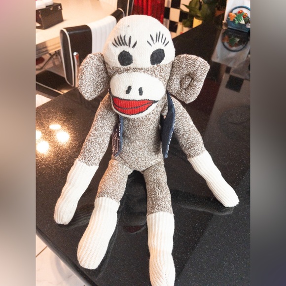🔥HANDMADE SOCK MONKEY 🙈 - Picture 2 of 7